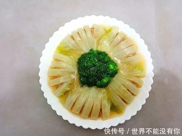 佛手白菜白菜最高级的做法有荤有素有颜值