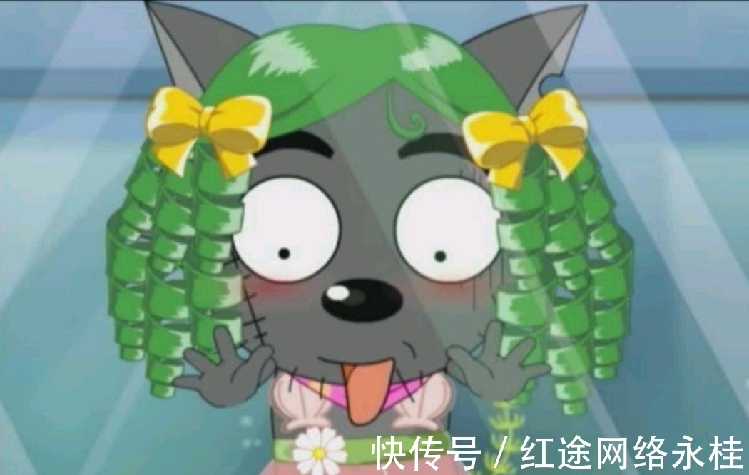 狼堡|喜羊羊与灰太狼,灰太狼当年扮美人鱼真妖娆,网友:心疼灰叔几秒