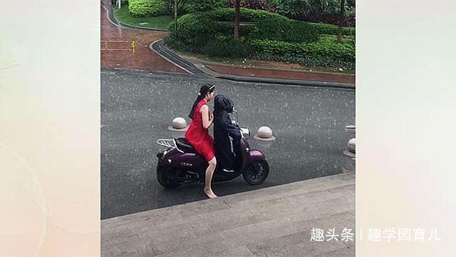 母爱|为了能接孩子,妈妈找了份保洁工作,网友 这就是母爱!