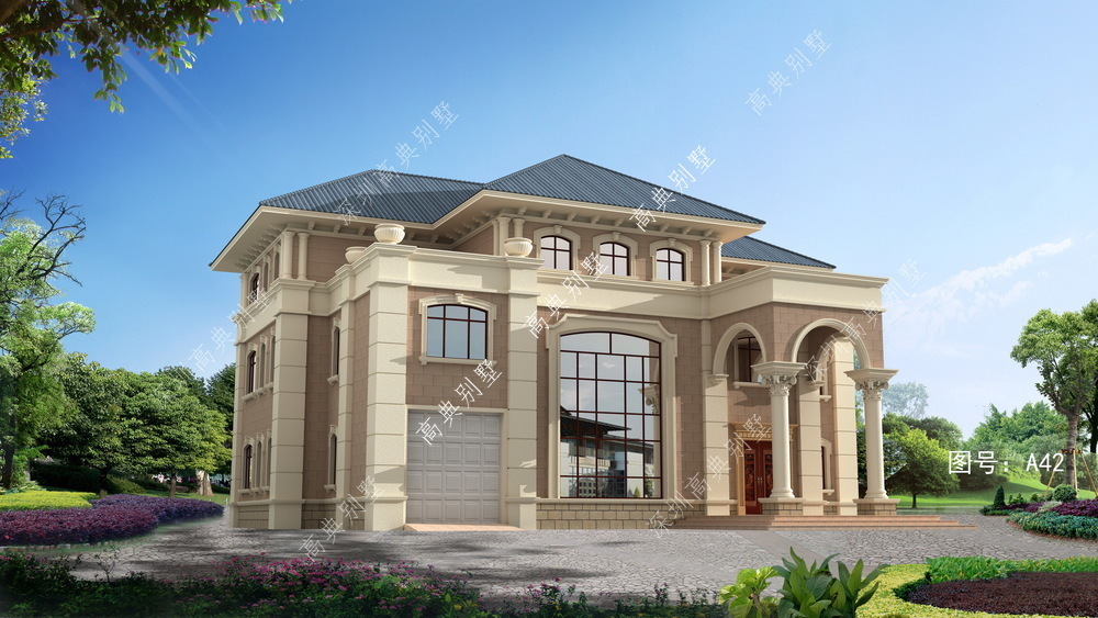 三层|简欧三层别墅，带挑空客厅，一起来看看吧。