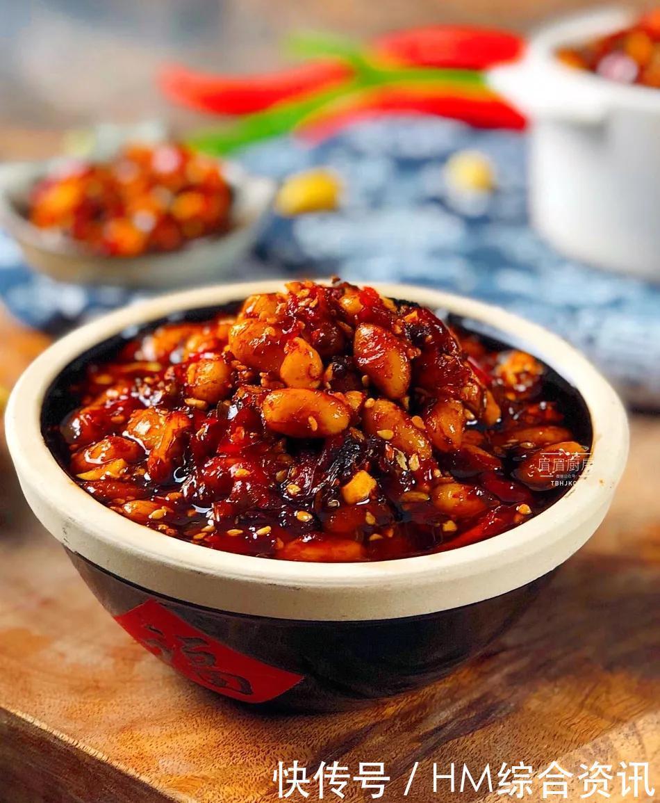 一碗黄豆一把辣椒,不晒不发酵,做法超简单,香辣可口零添加