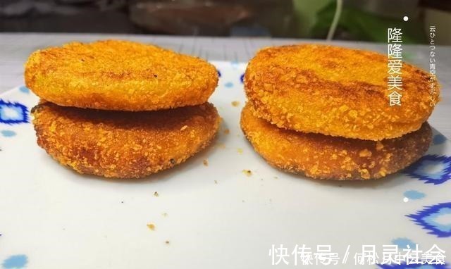 红薯配上糯米粉,无需高超的烹饪技巧,做出让孩子赞不绝口红薯饼