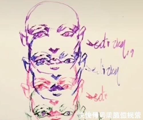 画画$美术生被罚画画,同时拿4支笔,看到成品:秀儿是你么?