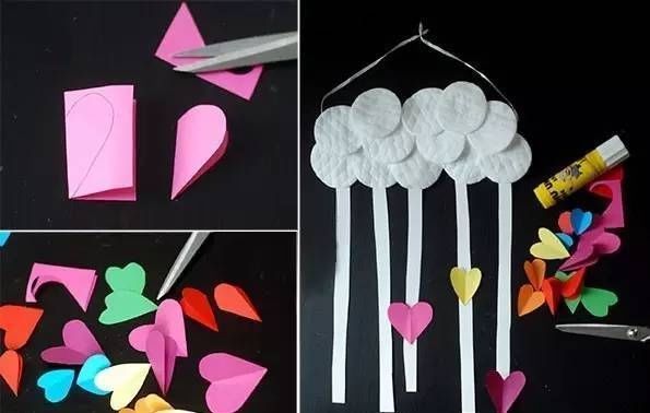 七色|和孩子一起制作七色彩虹挂件,挂在小房间,赏心悦目