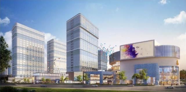 建筑面积|栖霞新地标！宝龙城最新效果图来了