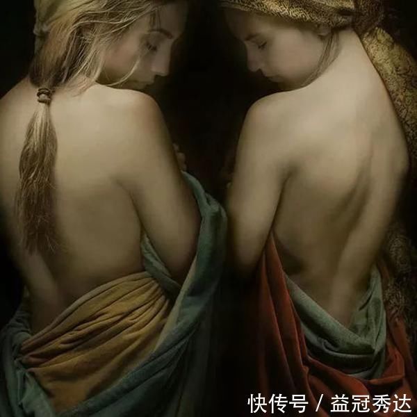 逼真|荷兰艺术家人体油画中的性感女郎,细腻逼真,身材惹火