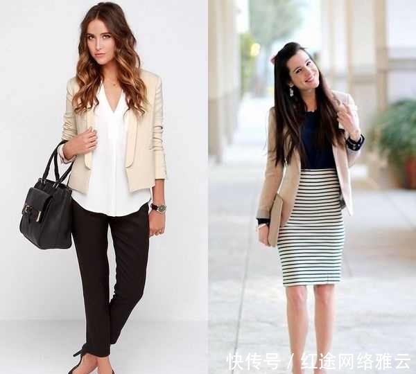 属性|米色外套:女性衣橱的优雅属性,米色与其他冷色调和暖色调相结合
