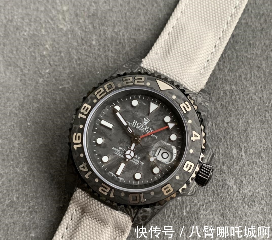gmt Siri说表Diw厂新作劳力士GMT碳纤维表圈!