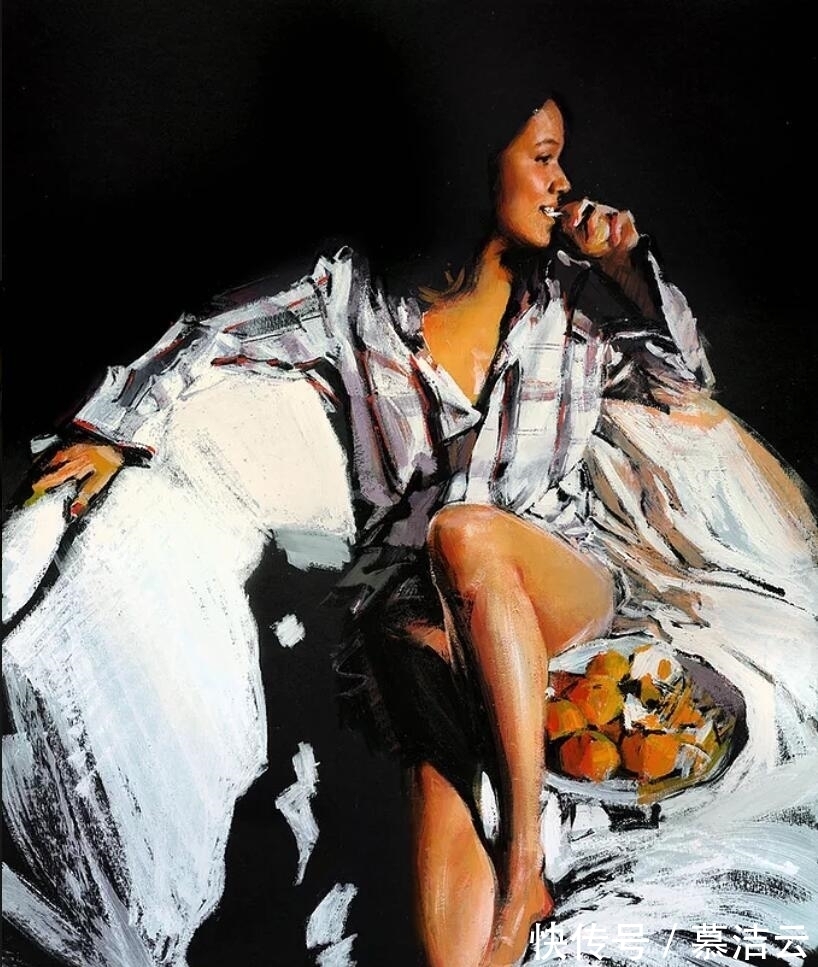 莫斯科$如此唯美动人的画作,源于对艺术基础的深刻认识和理解