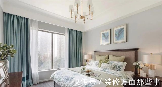 空间|100平美式二居室,温馨舒适、怡然悠闲