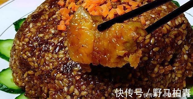 糯米|五花肉里淋2个鸡蛋,教你特色做法,好吃好看寓意好,年夜菜首选