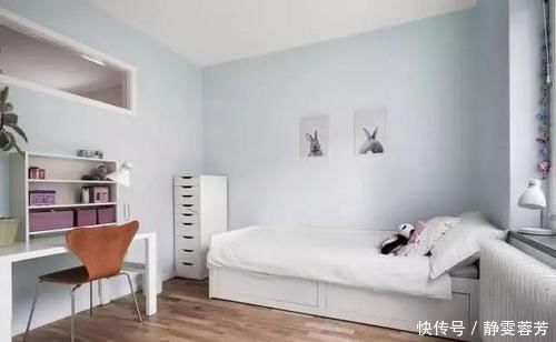 次卧|小户型69平,卫生间3㎡为了做干湿分离,装玻璃又拉浴帘!