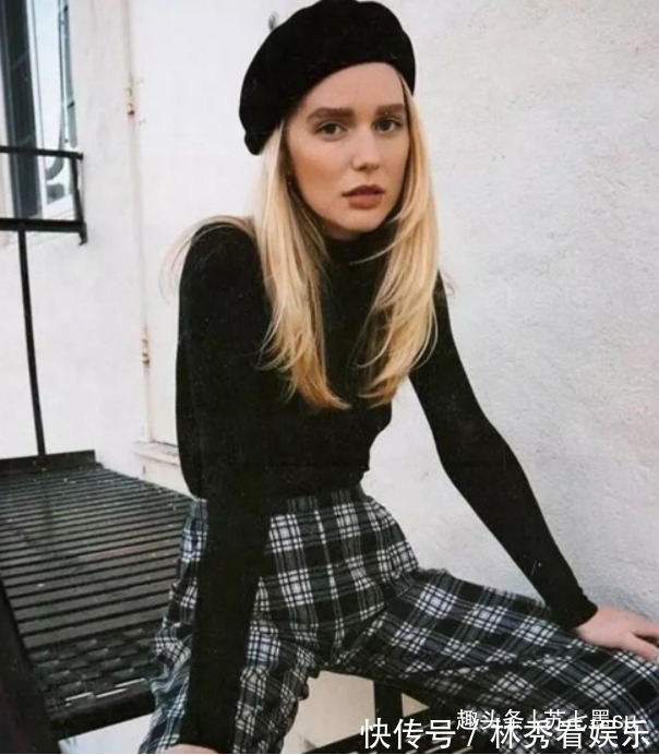 发型 方脸女孩天生气质错了,选对发型、饰品、妆容修饰后才有超模感