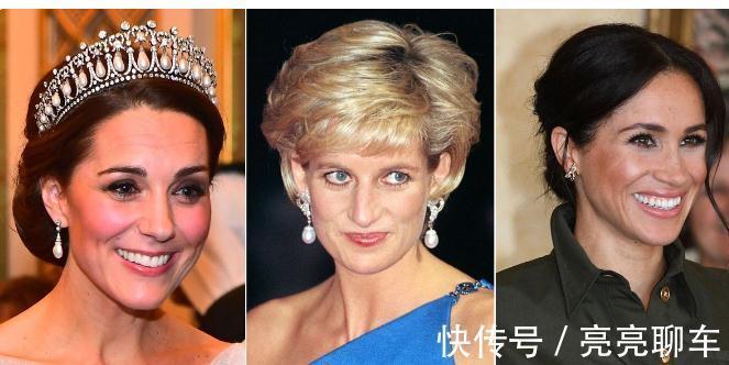 梅根@戴妃珠宝现今何在?看看凯特和梅根都分别继承了哪些吧