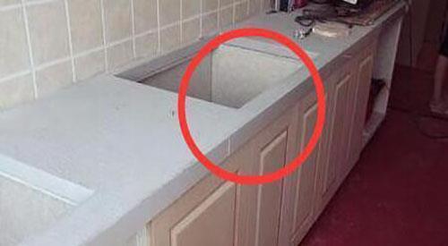 装修|对砖工师傅真的是服气,又省钱又实用的橱柜装修方法