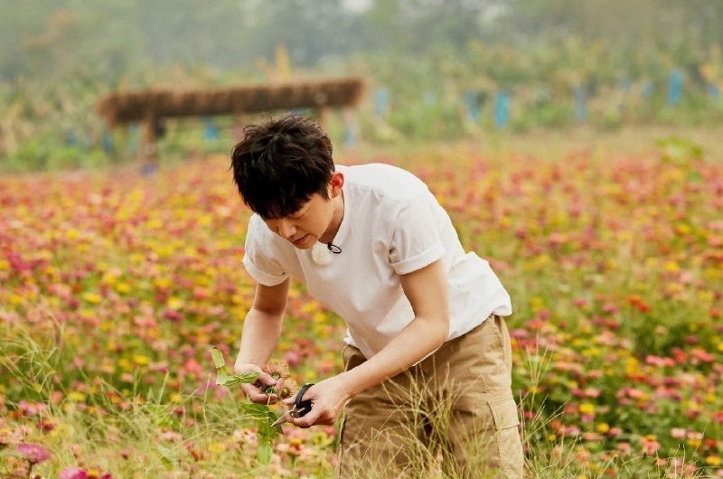 節目|明星綜藝干活被質疑，當鏡頭掃過張子楓褲腿后，網友：一目了然