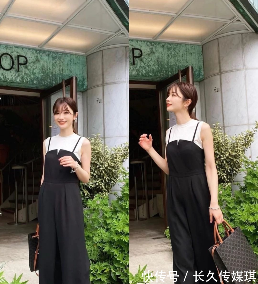 连体裤|黑色有衣服怎么配才好看?4种色彩搭配方式,让黑色百变又有魅力