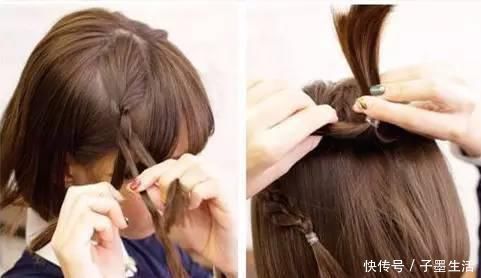 女神|谁说短发不能百变扎发？一分钟让你变女神！