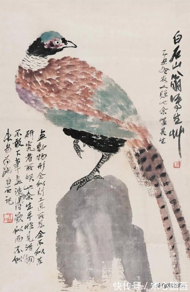 张书旗$中国画家笔下的大吉图:已知全五德 安逸胜凫鹝