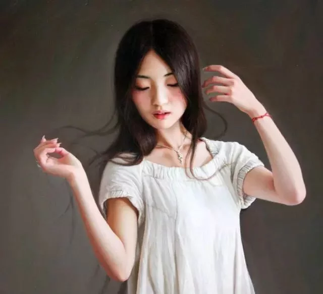 美女画家笔下的女孩 美女画家笔下的女孩