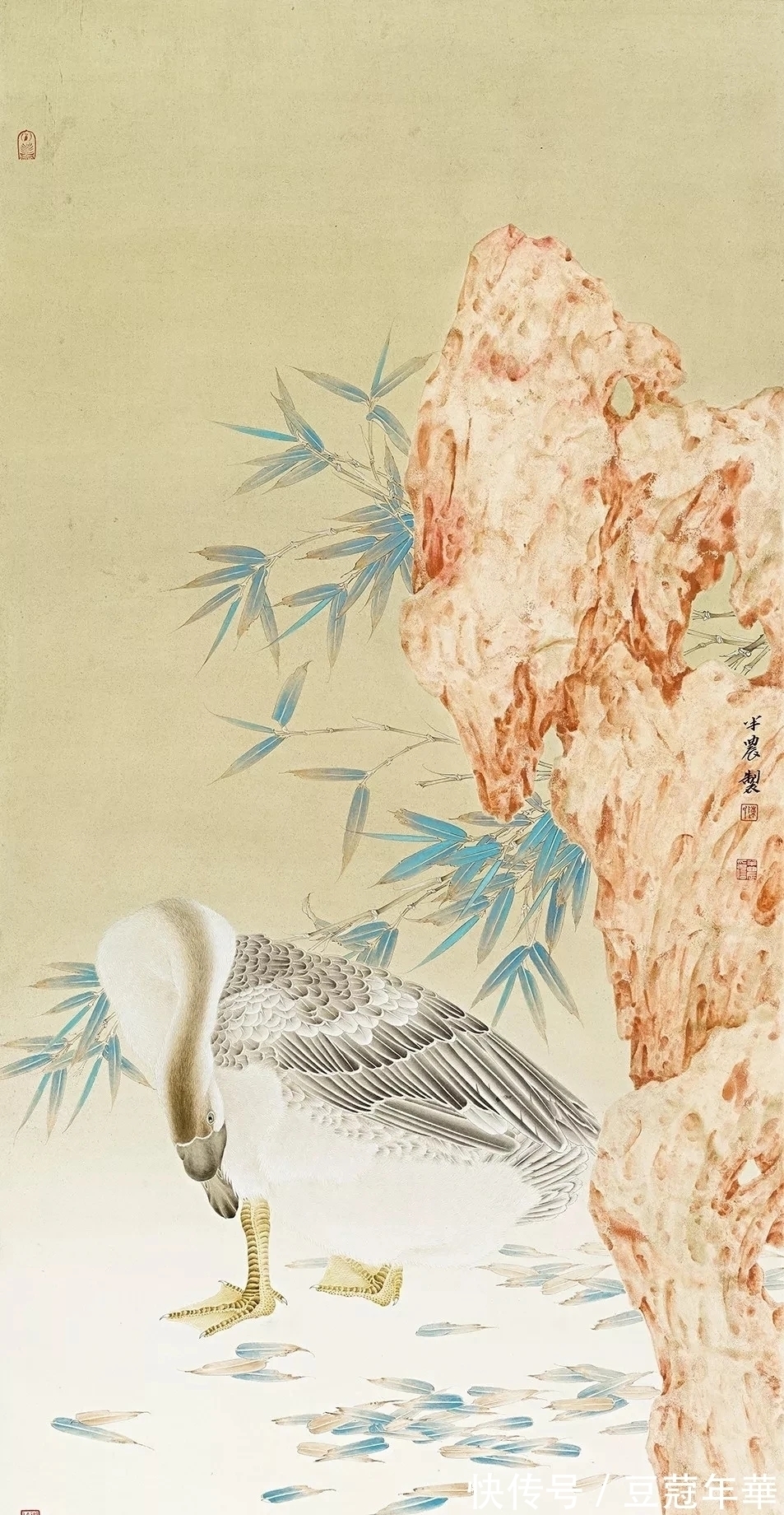 唯美!陈建强的花鸟画造境唯美,引人踏入清雅之境