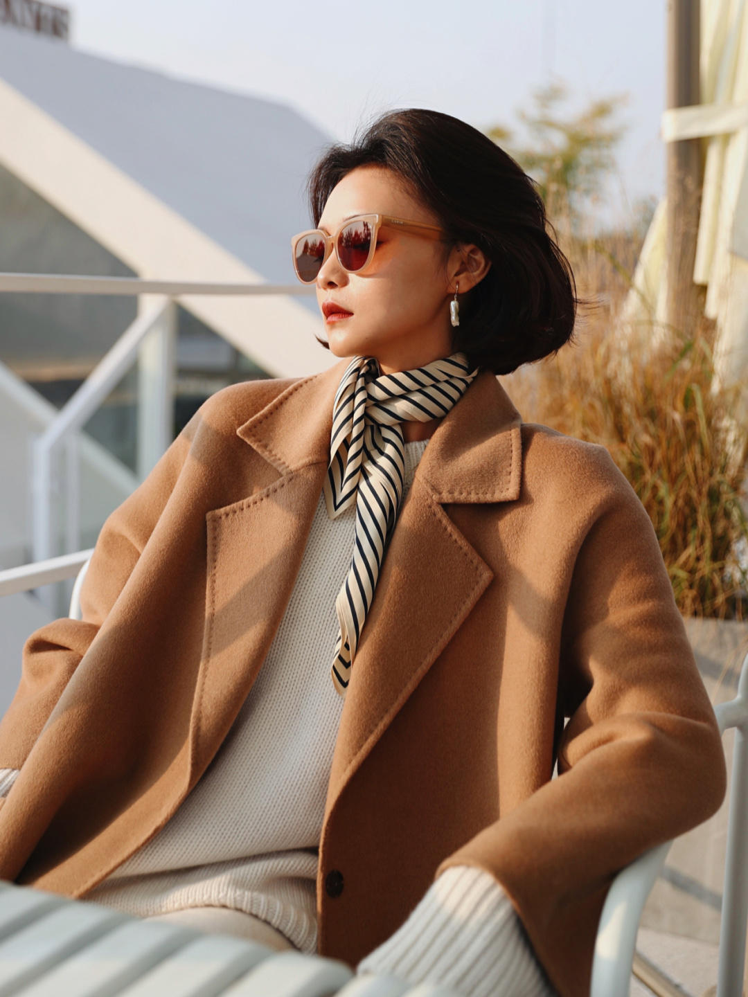 冬季 会穿衣比身材好重要,来看冬季优雅“大衣look”,年轻又时髦