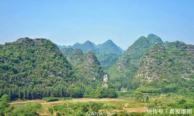 峰林|贵州的这个景区，峰林成片，田园风光，风景可媲美桂林