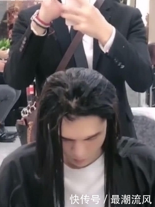 接成|小奶狗去接长发,还以为接成了古风小哥哥,看到成品:心砰砰跳