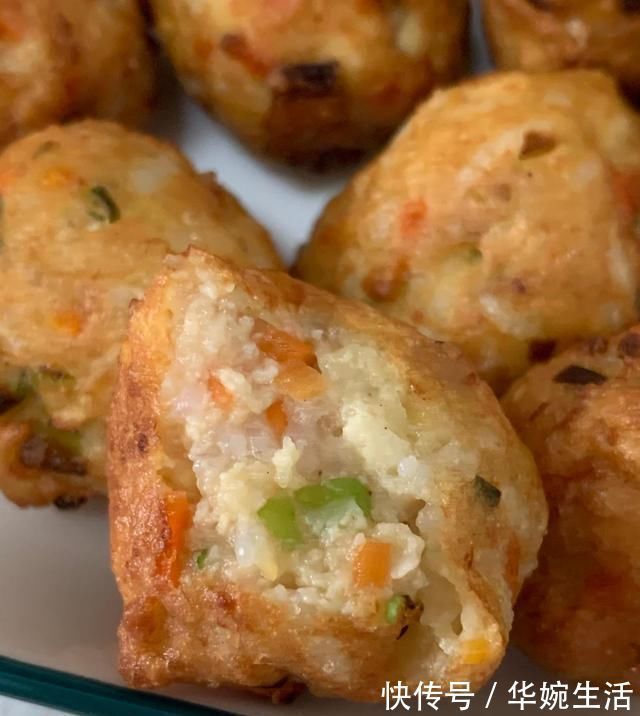 好吃|外酥里嫩的豆腐丸子原来做起来这么简单,家人都说好吃