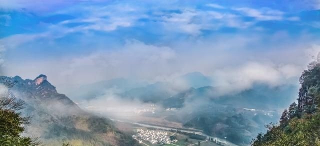 仙境|中国四大道教名山，位于皖南深山，一到下雨天就变成了“仙境”