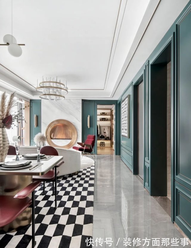 美宅|130平摩登撞色美宅,极致才是真正的奢侈!