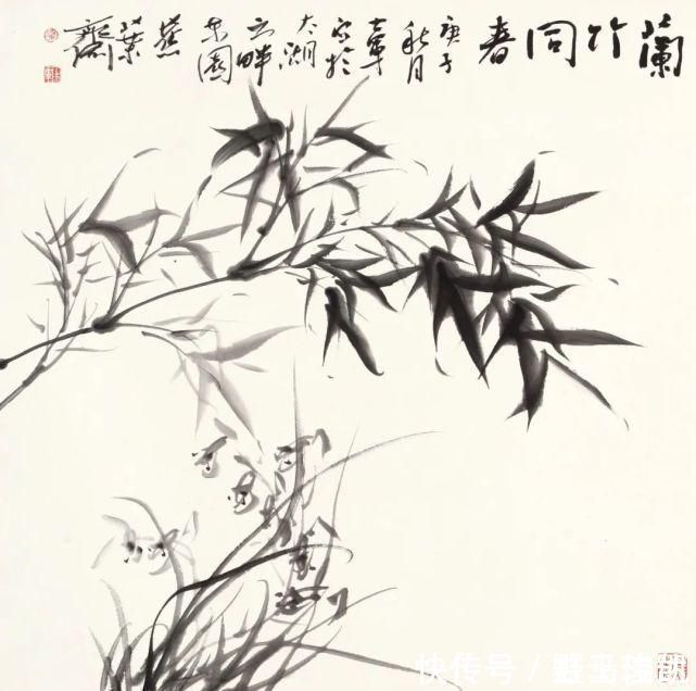 画家|闲云散淡!大写意绘画比较考验画家的造型能力和对笔墨的掌控能力