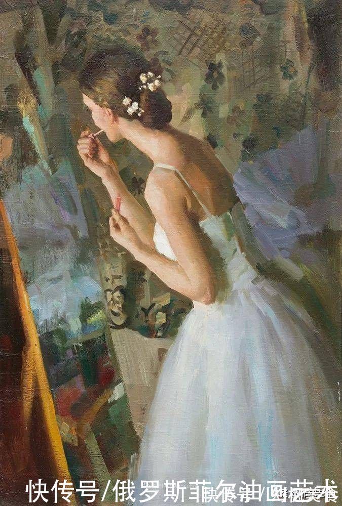 沃斯特雷佐娃!俄罗斯画家阿纳斯塔西娅·沃斯特雷佐娃漂亮油画作品欣赏