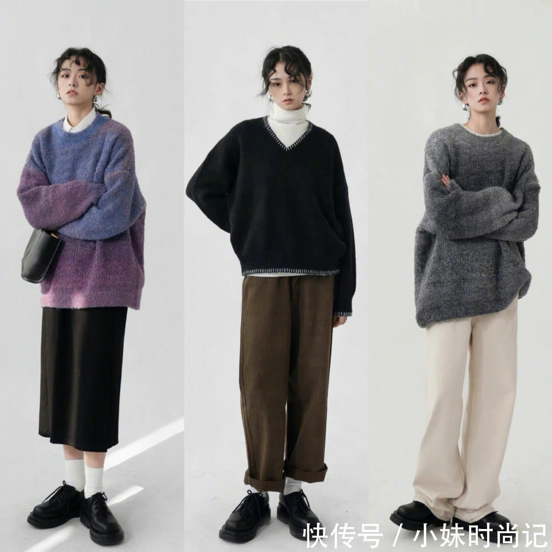 颜值不高别穿得花里胡哨,学这18套极简风穿搭,配色素雅很耐看