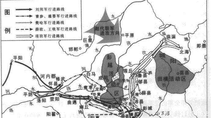 诸侯|彭城之战，项羽真的能以3万打败56万刘邦联军？有没有太夸大了？