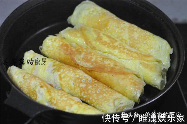 青豆|早餐不必太复杂,儿子最爱这,蒸一蒸卷一卷,比馒头省事比烧卖香