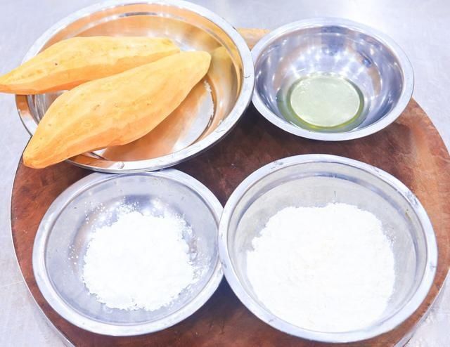  红薯|又是零食又是菜，红薯这种吃法很新鲜！掰成2段发现内有乾坤