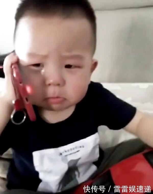 儿子|宝宝不听话妈妈打屁股,妈妈去卧室的功夫,回来看到宝宝妈妈笑喷