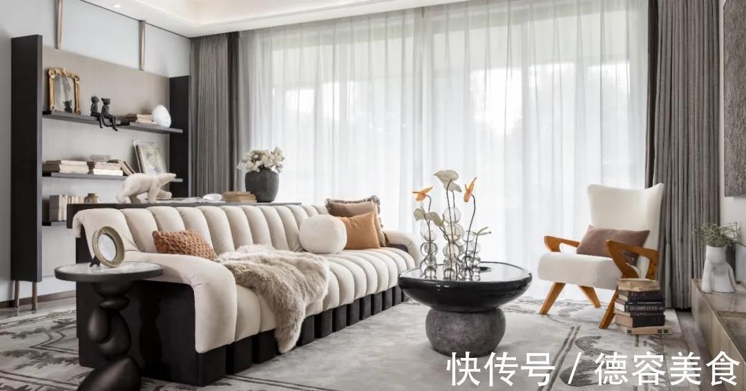 马蒂斯|130平简约三居室,以艺术之名连接古典与现代