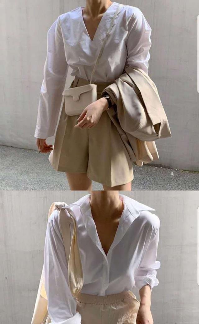 小黑裤 白衬衫搭配灵感这样穿时髦不撞衫、摆脱路人感,讲究女人都喜欢