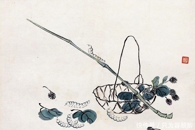 小品&妙趣天然之间尽显平凡质朴之美,齐白石小品画一组