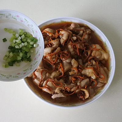 鸡肉|虫草花蒸鸡