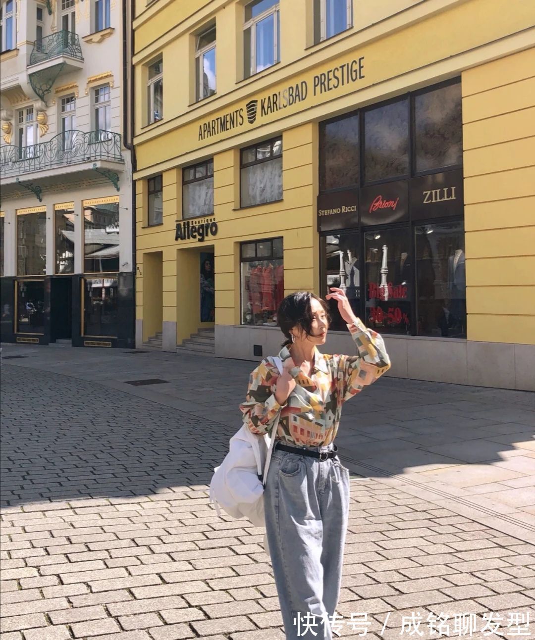 裤装|别再让妈妈穿得太老气,学这几对母女的时尚穿搭,减龄还不显老