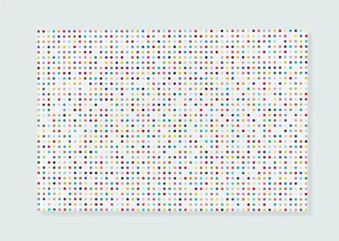 达明安·！忘了草间弥生吧，他才是波点鼻祖！达明安·赫斯特多达10件代表作在进博会集结呈现