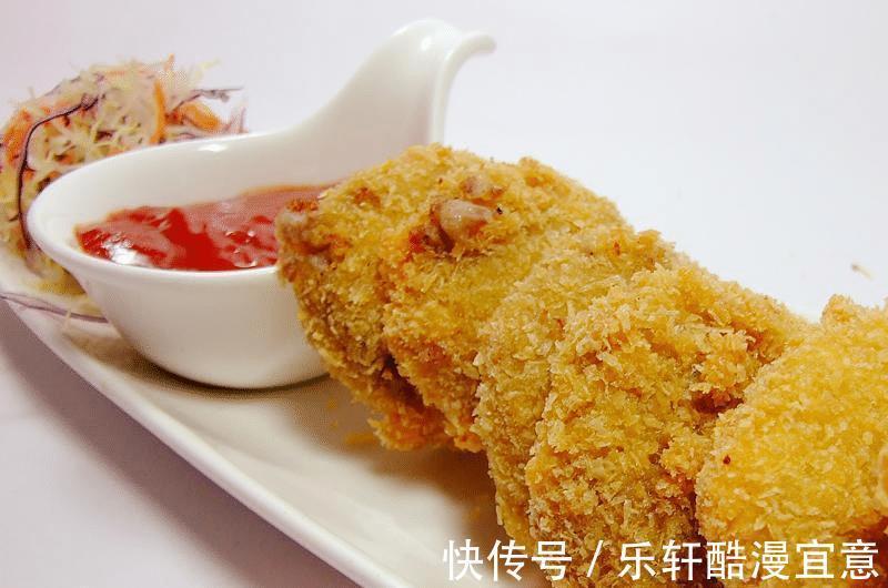 便利店常见的可乐饼，其实做法很简单，教你方法在家轻松做起来