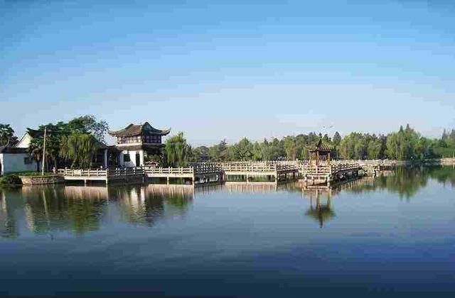  水中|涟水县“水在城中、城在水中、城中有湖、湖中有岛”的城市风景