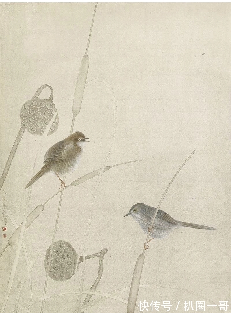 花鸟画&情境夺人｜江宏伟的“宋代”花鸟画