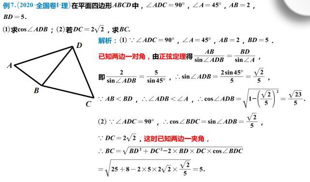 2021高考数学：解三角形——必考题答题思路合集