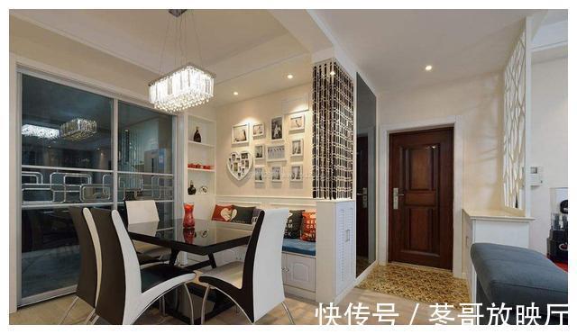实用性|小户型装修时，餐厅一定要这样装，省空间还方便实用，漂亮极了