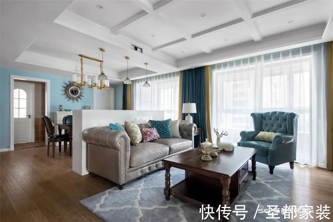 美式|圣都带你看这10大美式装修设计要素,复刻典雅美式风装修效果图